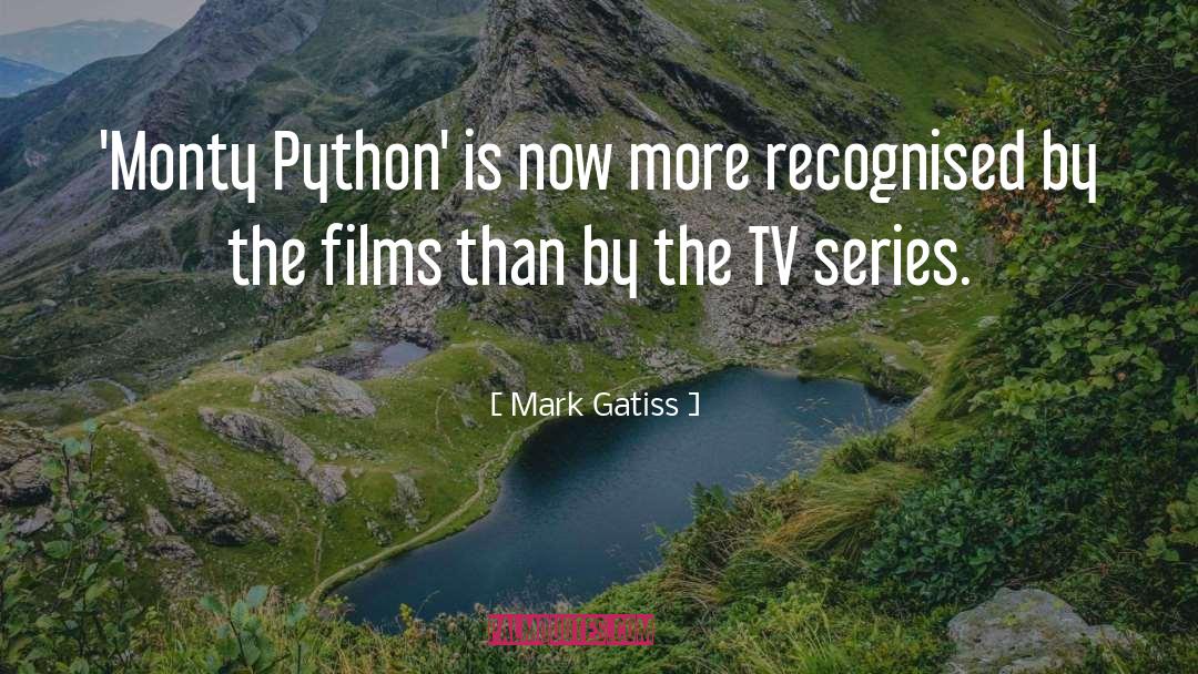 Recognised quotes by Mark Gatiss