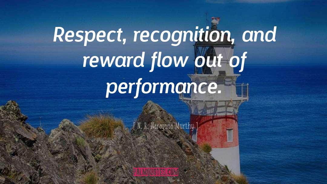 Recognition quotes by N. R. Narayana Murthy
