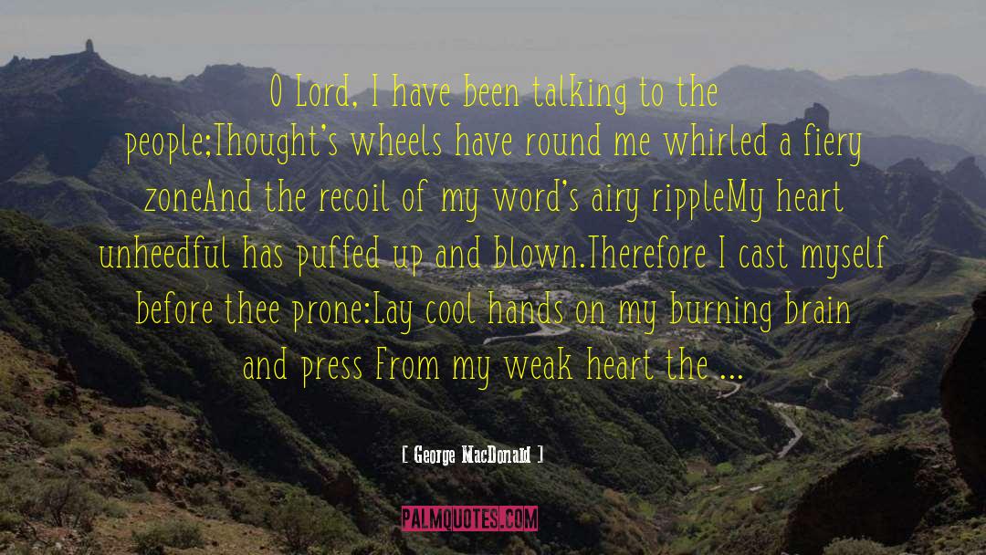 Recoil quotes by George MacDonald