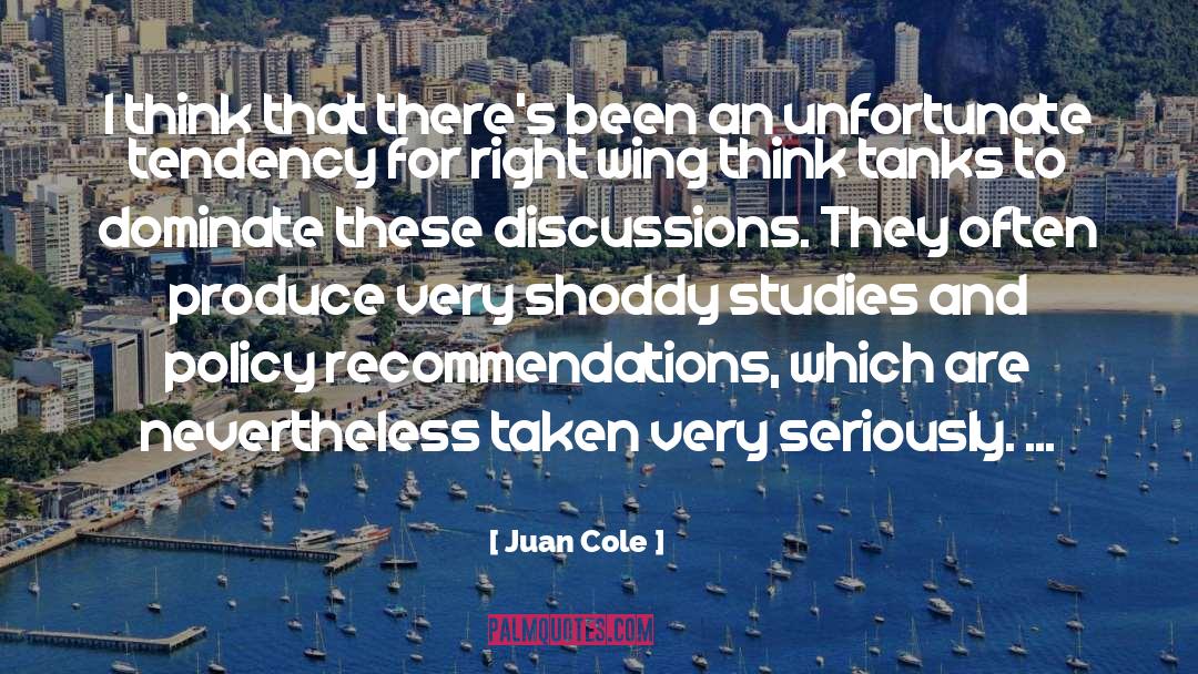Recommendations quotes by Juan Cole