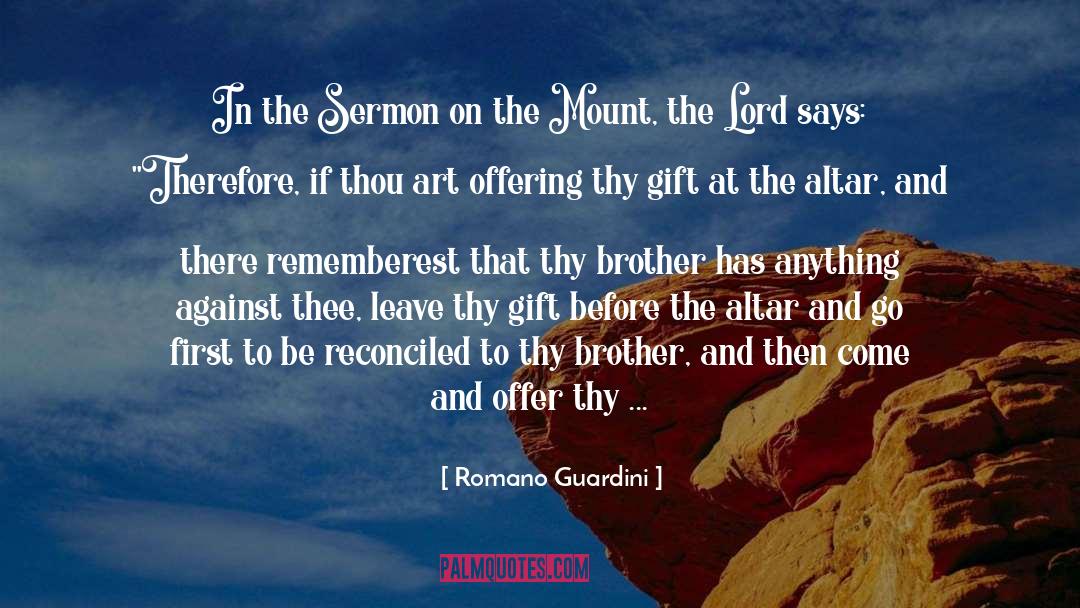 Reconciled quotes by Romano Guardini