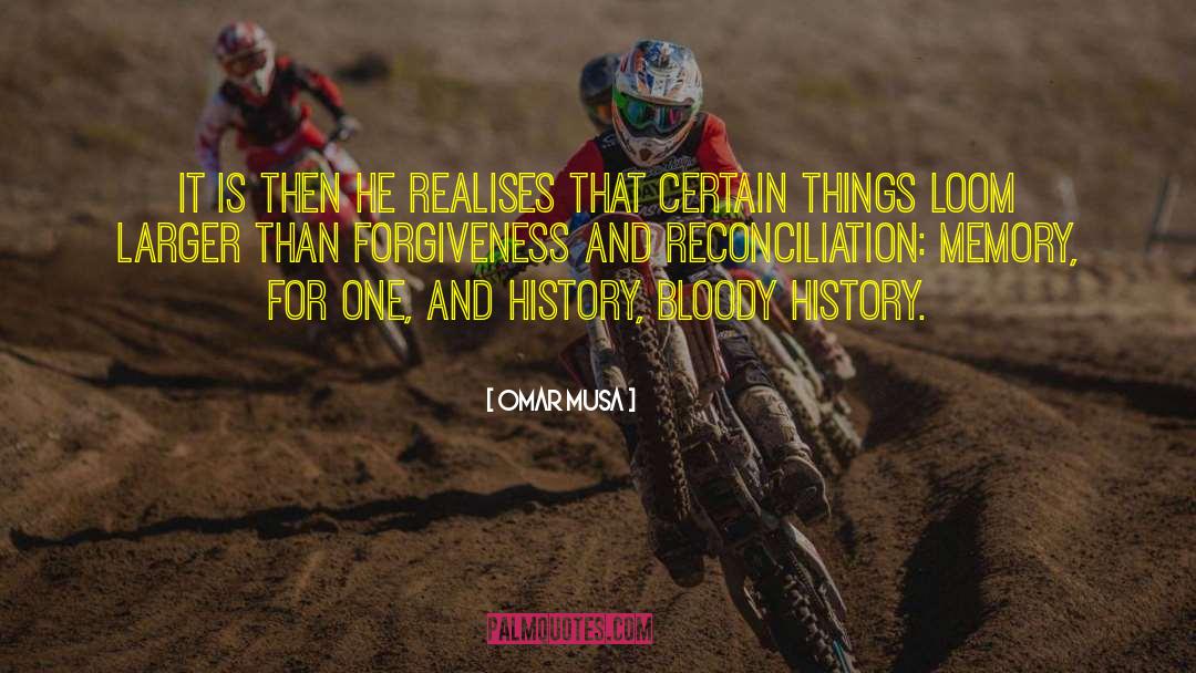 Reconciliation quotes by Omar Musa