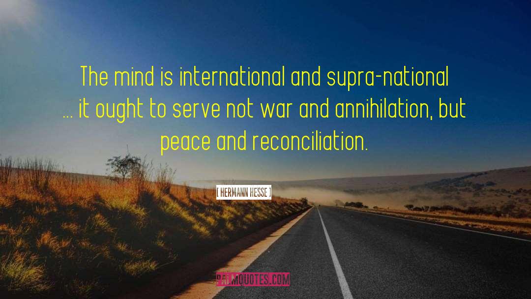 Reconciliation quotes by Hermann Hesse
