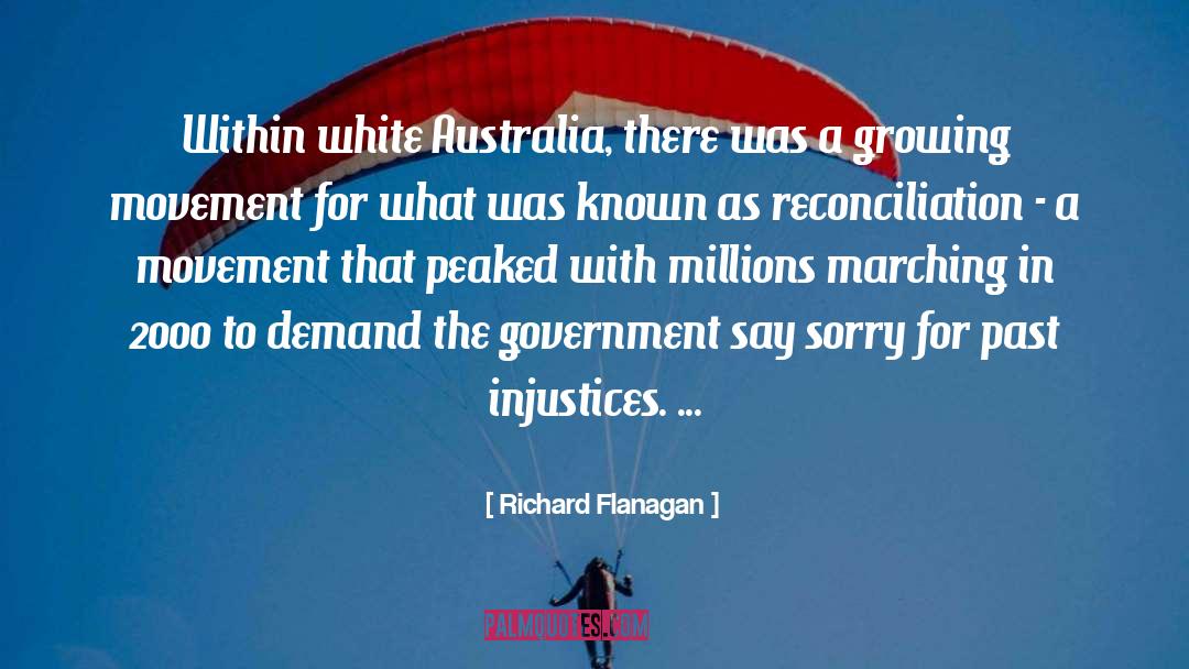 Reconciliation quotes by Richard Flanagan