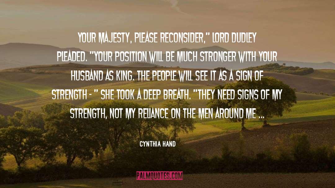 Reconsider quotes by Cynthia Hand