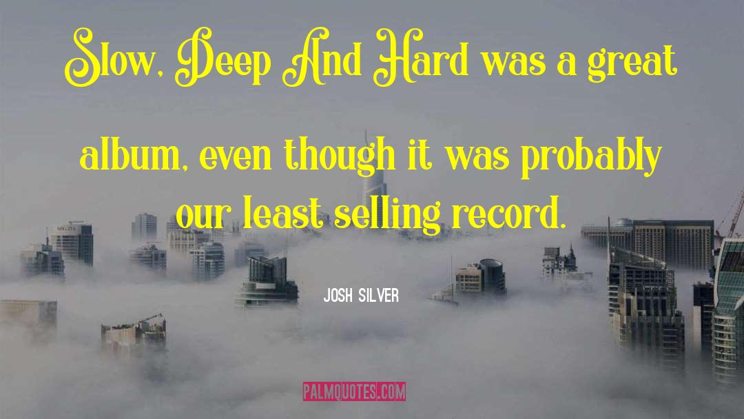 Record Keeping quotes by Josh Silver