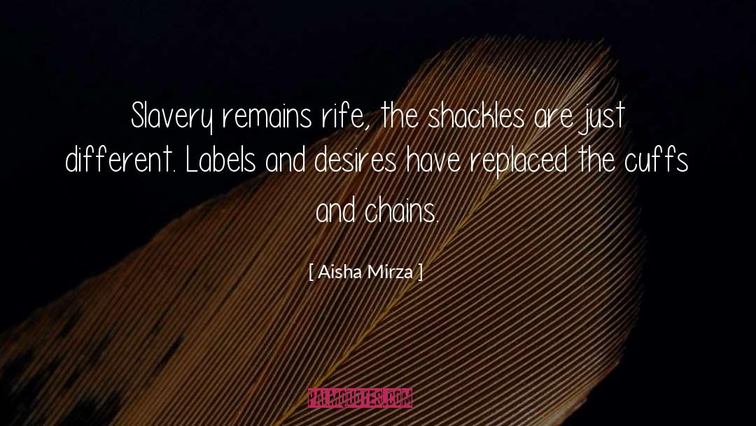 Record Labels quotes by Aisha Mirza