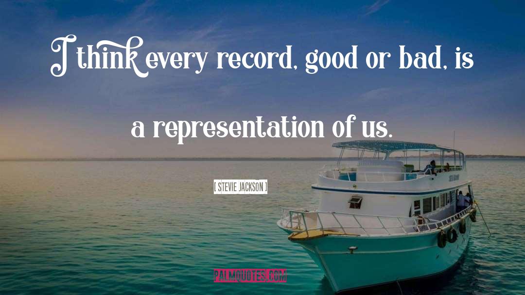 Record Labels quotes by Stevie Jackson
