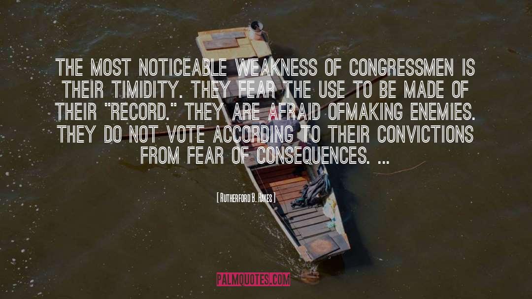 Record quotes by Rutherford B. Hayes