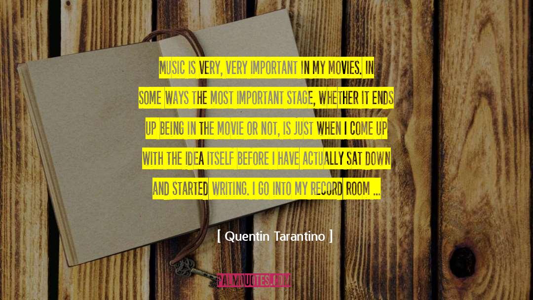 Record Store quotes by Quentin Tarantino