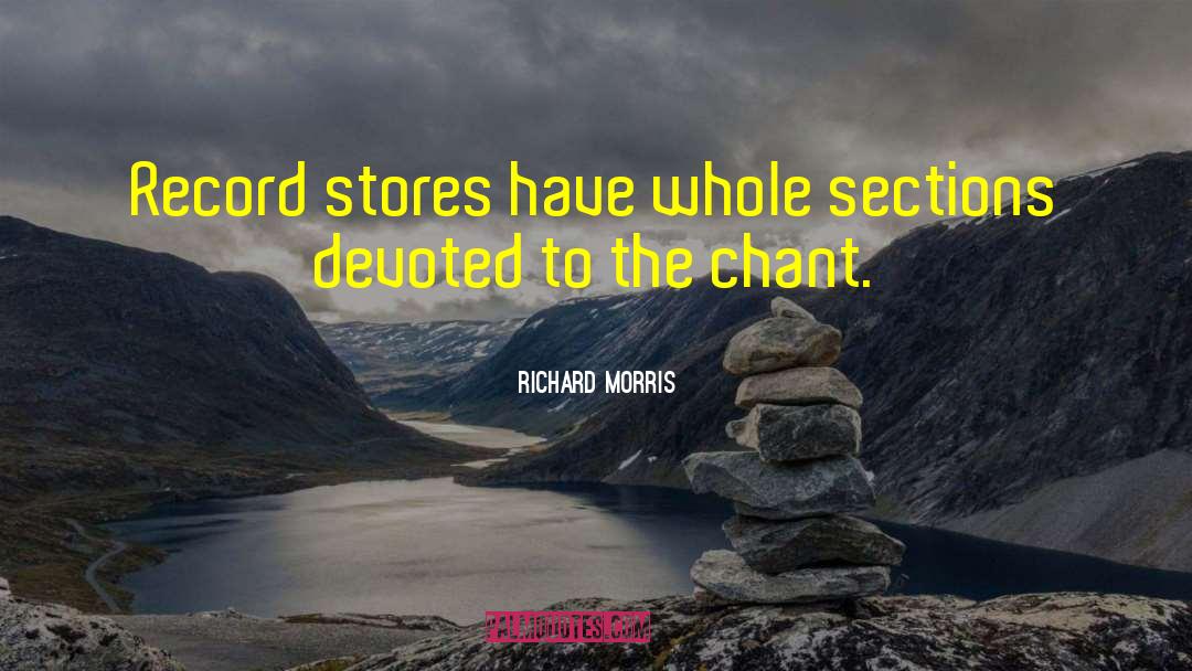 Record Stores quotes by Richard Morris