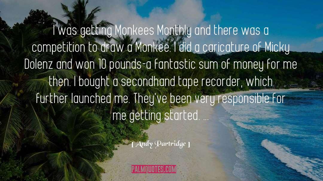 Recorder quotes by Andy Partridge