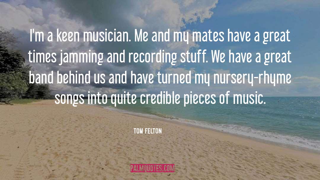 Recording quotes by Tom Felton