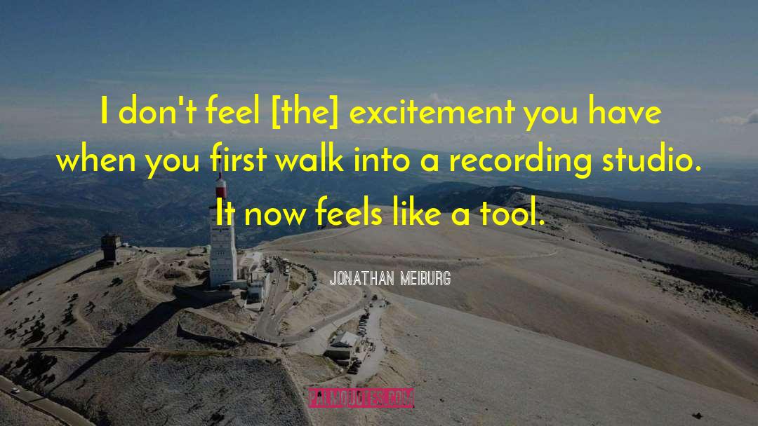 Recording Studio quotes by Jonathan Meiburg
