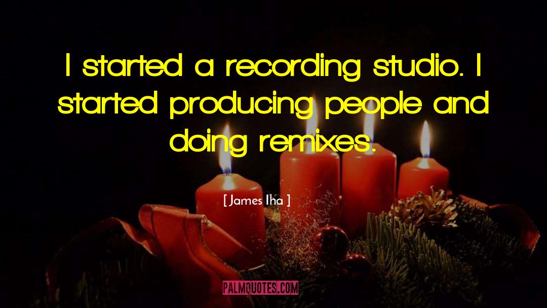 Recording Studio quotes by James Iha