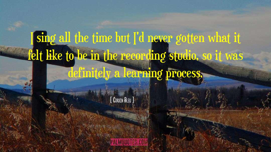 Recording Studio quotes by Corbin Bleu