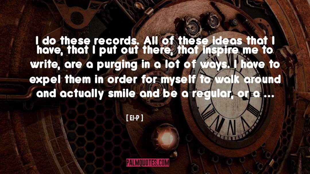 Records quotes by El-P