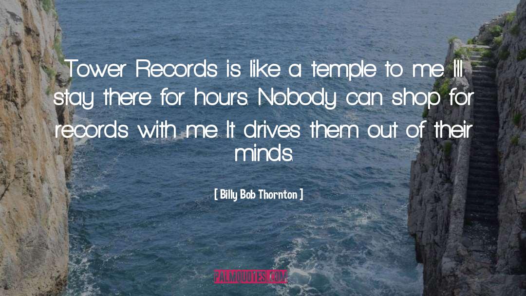 Records quotes by Billy Bob Thornton