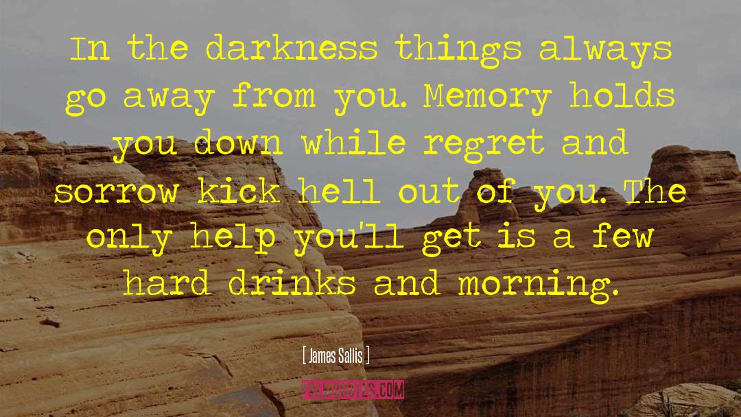 Recovered Memories quotes by James Sallis