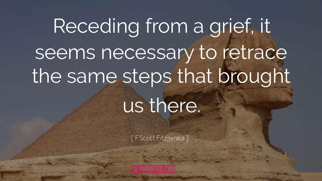 Recovering From Grief quotes by F Scott Fitzgerald