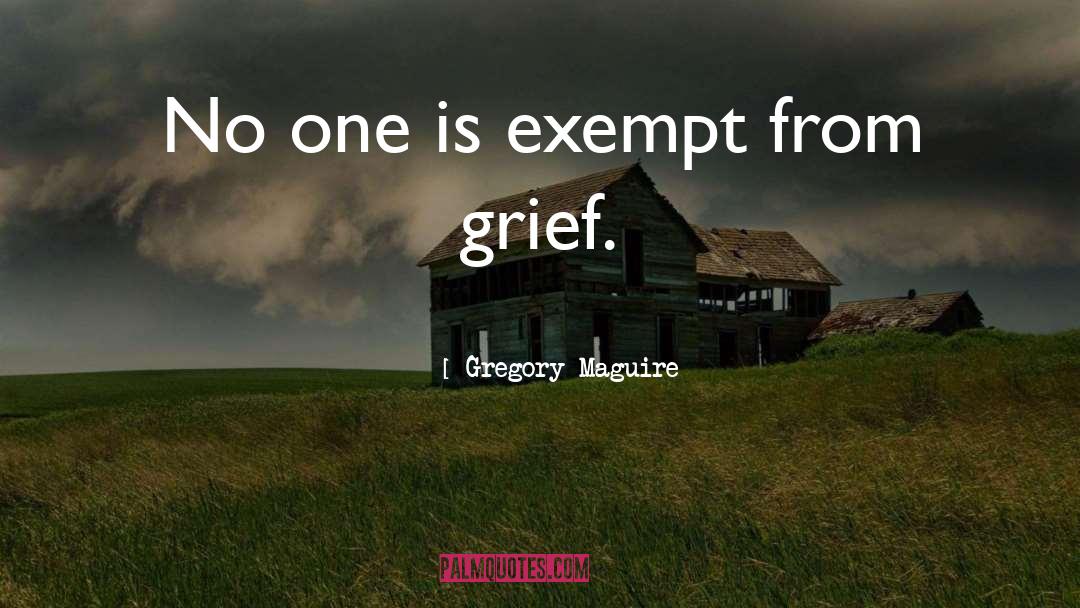 Recovering From Grief quotes by Gregory Maguire