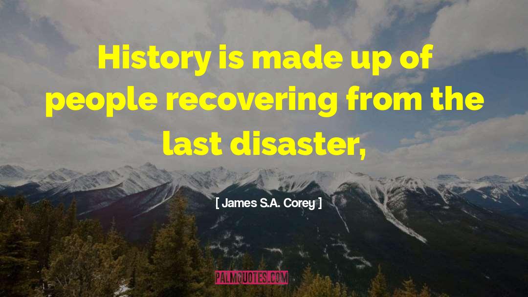 Recovering quotes by James S.A. Corey