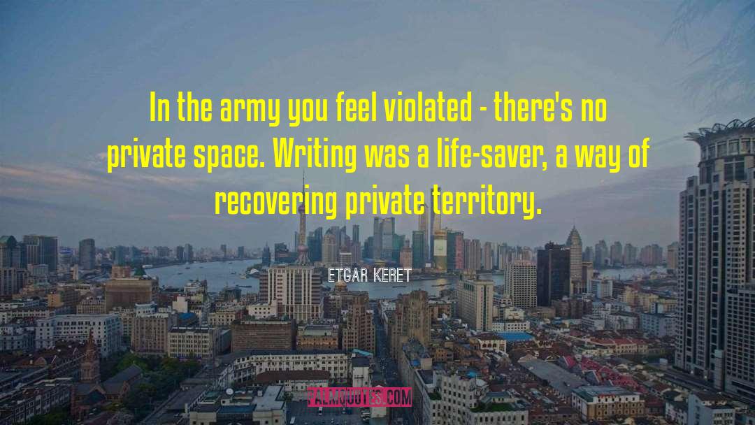Recovering quotes by Etgar Keret