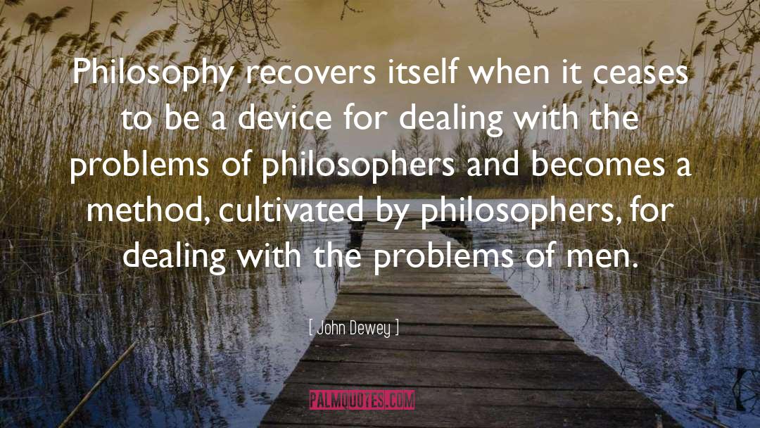 Recovers quotes by John Dewey