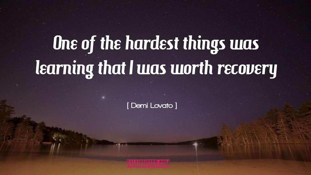 Recovery Congratulations quotes by Demi Lovato