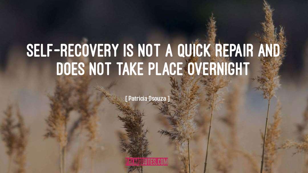 Recovery Congratulations quotes by Patricia Dsouza