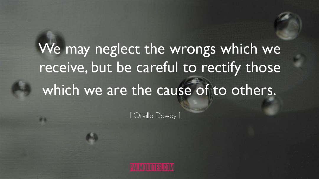 Rectify quotes by Orville Dewey