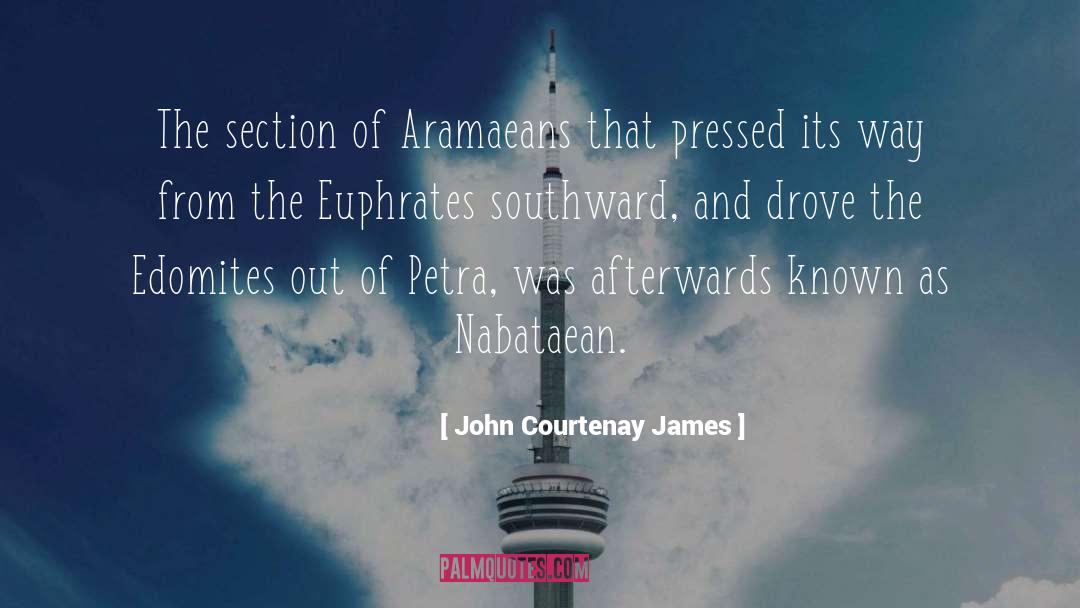 Rectifying Section quotes by John Courtenay James