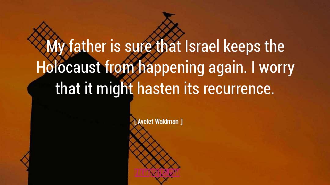 Recurrence quotes by Ayelet Waldman
