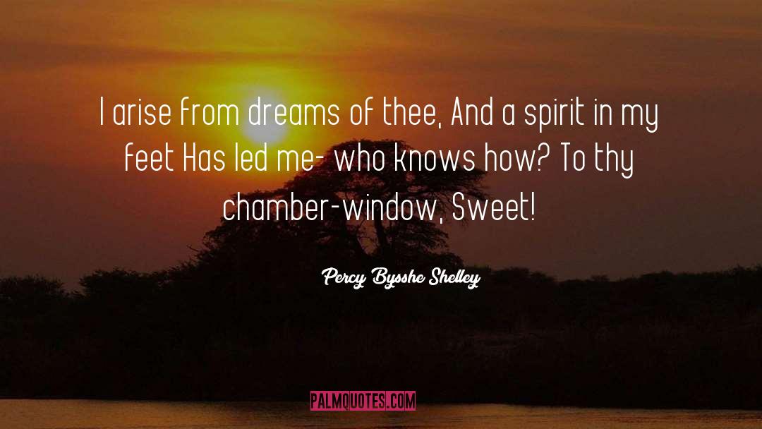 Recurring Dreams quotes by Percy Bysshe Shelley