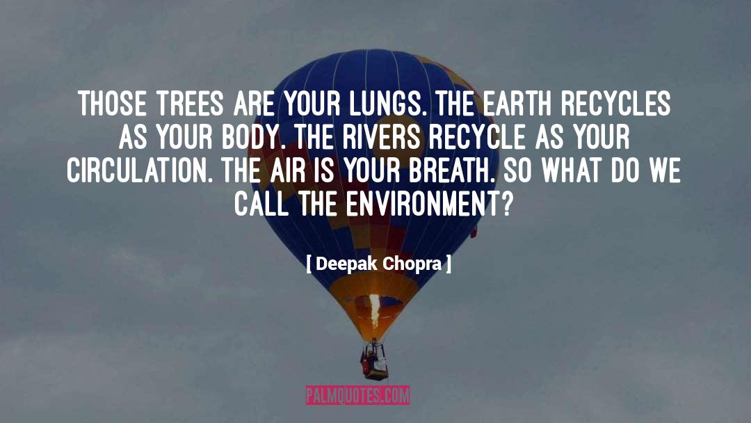 Recycle quotes by Deepak Chopra