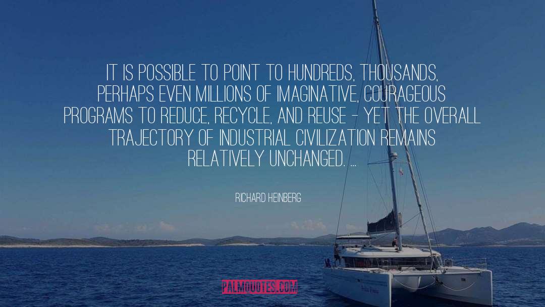 Recycle quotes by Richard Heinberg