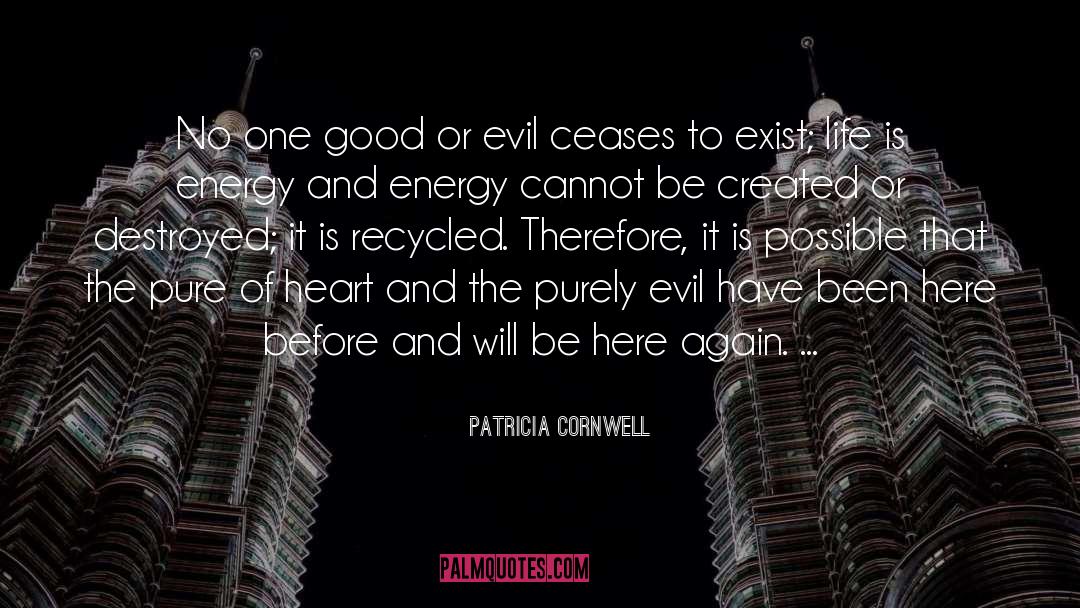 Recycled quotes by Patricia Cornwell