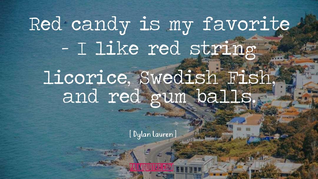 Red Aesthetic quotes by Dylan Lauren