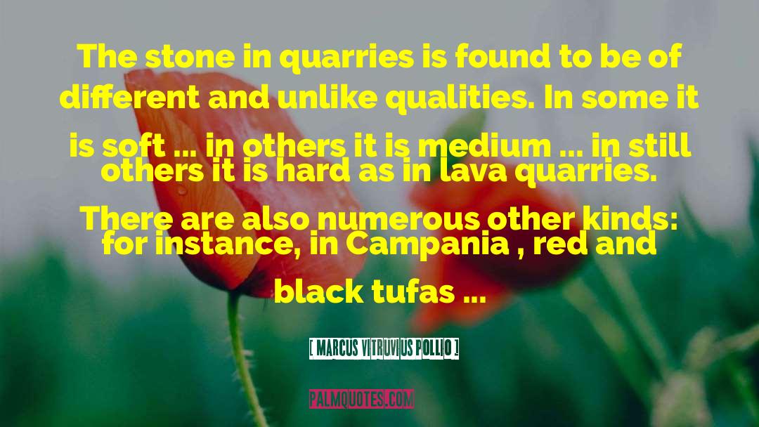 Red And Black quotes by Marcus Vitruvius Pollio