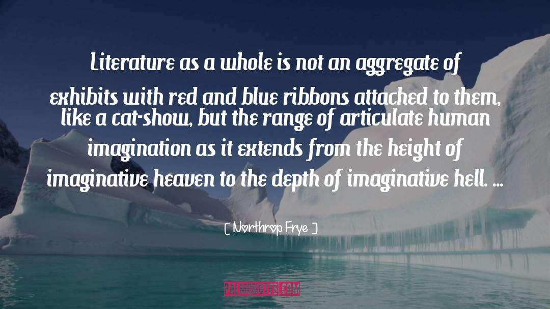 Red And Blue quotes by Northrop Frye