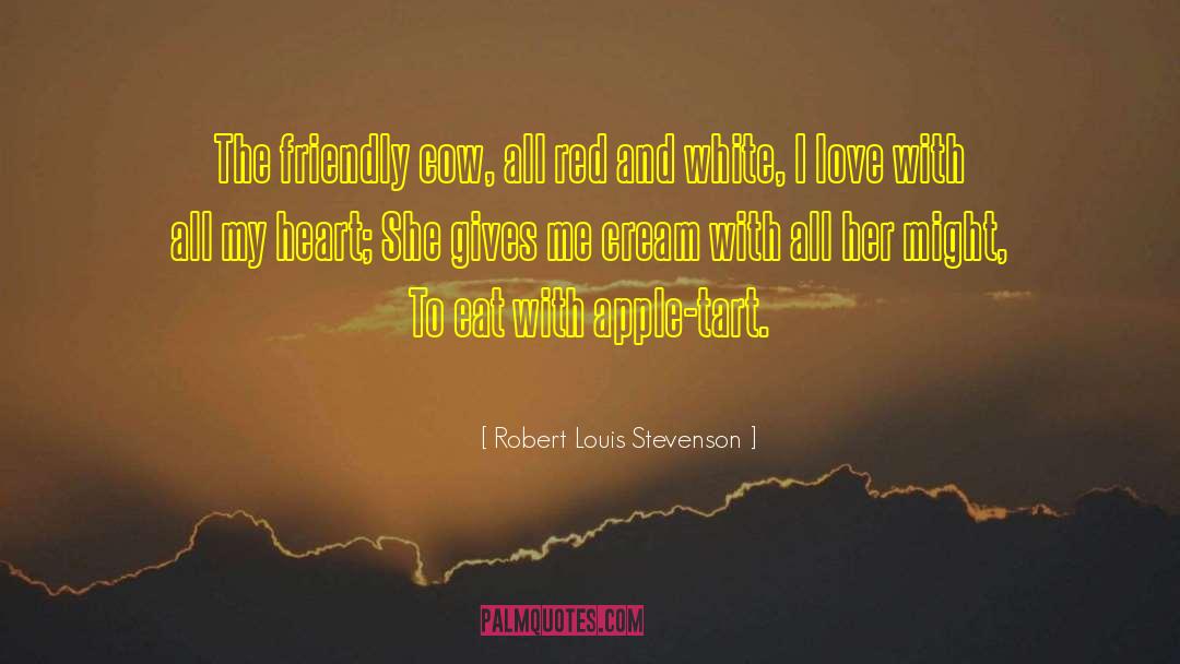 Red And White quotes by Robert Louis Stevenson