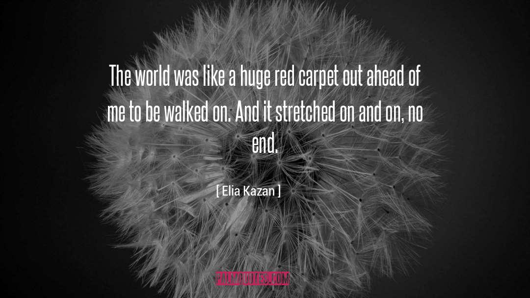 Red Carpet quotes by Elia Kazan