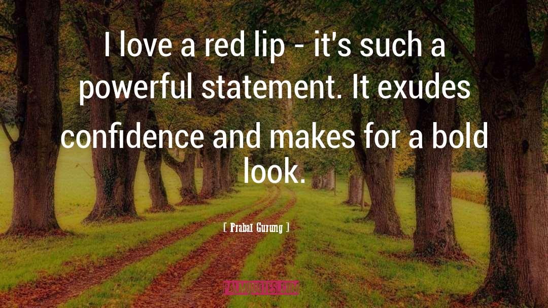 Red Colour quotes by Prabal Gurung