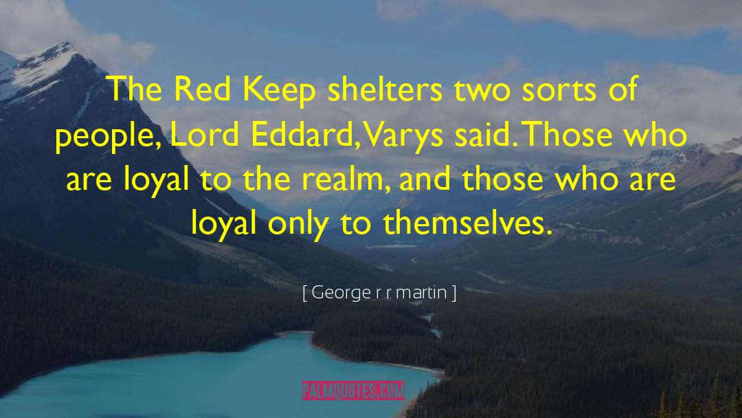 Red Colour quotes by George R R Martin