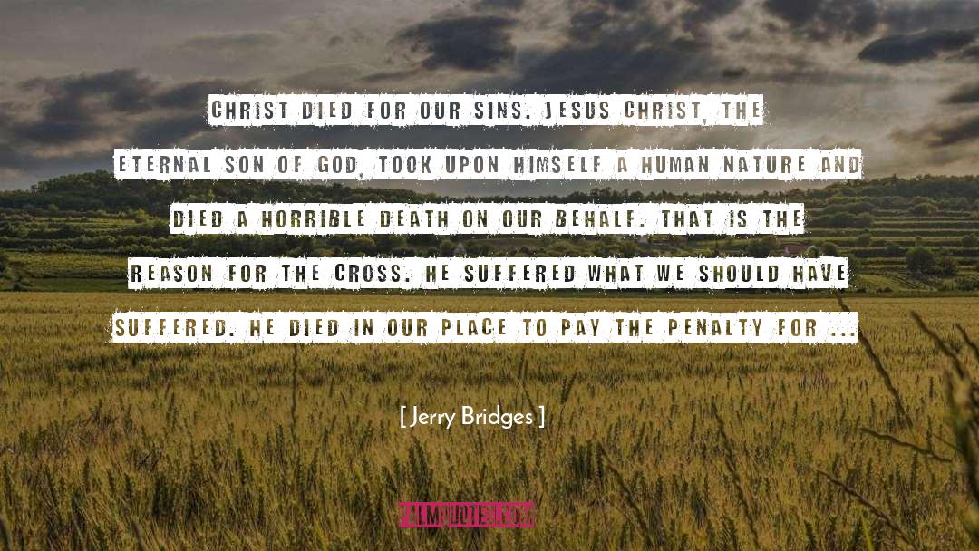 Red Cross quotes by Jerry Bridges