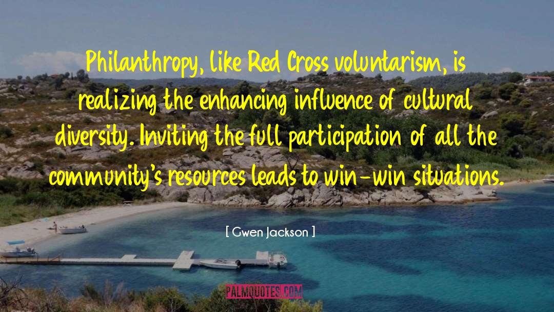 Red Cross quotes by Gwen Jackson