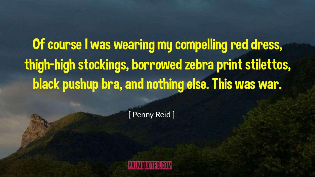 Red Dress quotes by Penny Reid