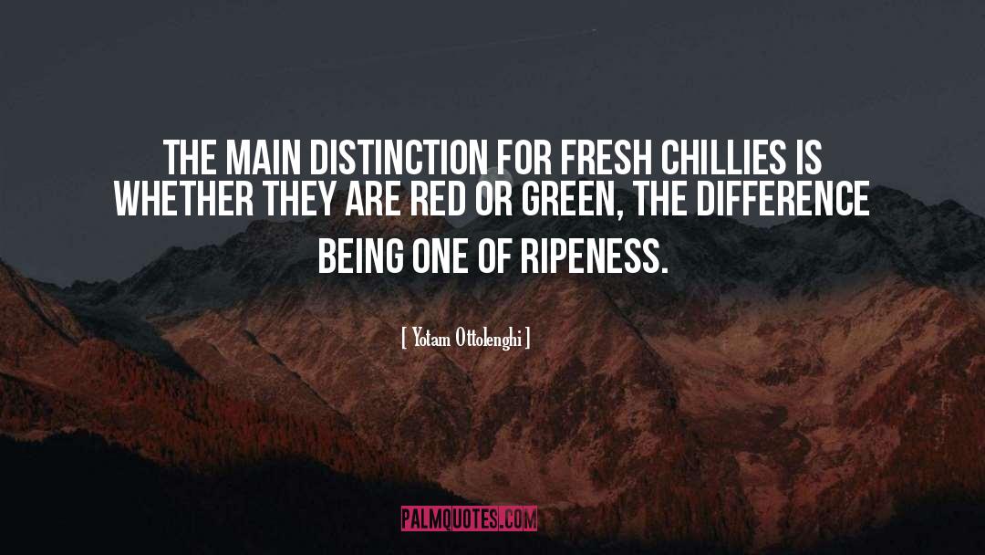 Red Green quotes by Yotam Ottolenghi