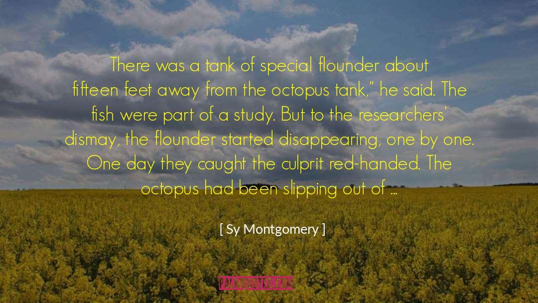 Red Handed Bourbon quotes by Sy Montgomery