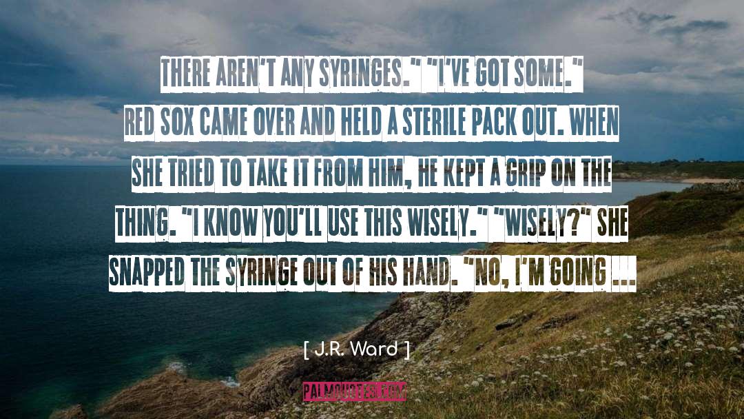 Red Hat quotes by J.R. Ward